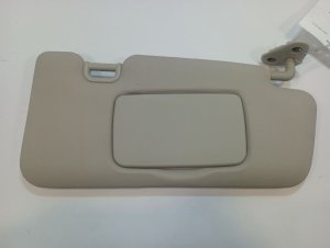 2024-2025 Subaru Impreza Gray Sun Visor with Mirror and Extension - Right (Passenger) (Used OEM)