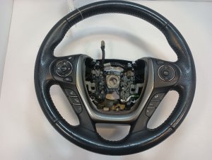 2016-2018 Honda Pilot Black Leather Steering Wheel with Controls (Used OEM)