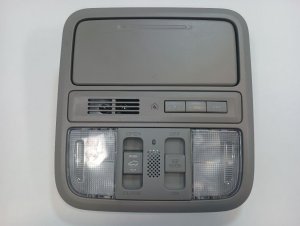 2016-2022 Honda Pilot Gray Front Overhead Roof Console with Dome Reading Lamp (Used OEM)