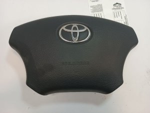 2005-2011 Toyota Tacoma Black Steering Wheel Air Bag - Left (Driver) (Used OEM)