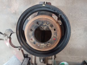 2019-2026 Ram 3500 Black 17x6 Painted Steel Wheel (Used OEM)