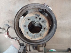 2019-2026 Ram 3500 Black 17x6 Painted Steel Wheel (Used OEM)