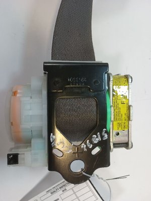 2007-2009 Toyota FJ Cruiser Black Seat Belt Assembly - Front, Left (Driver) (Used OEM)