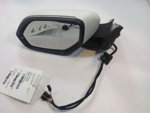 2018-2023 Volkswagen Atlas Black Power Heated Blind Spot Signal Door/Side View Mirror - Left (Driver) (Used OEM)