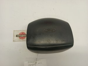 1999-2002 Ford E-150 Econoline Black Steering Wheel Air Bag (Used OEM)