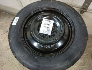 1993-1998 Toyota Supra Black 17x4 Steel Compact Spare Wheel (Used OEM)