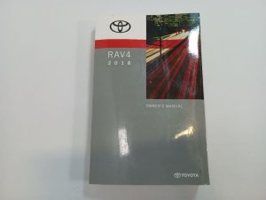 2018 Toyota RAV4 Owners Manual (Used OEM)