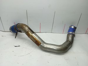 2003-2004 Ford Excursion Charge Air Cooler Pipe and Resonator (Used OEM)