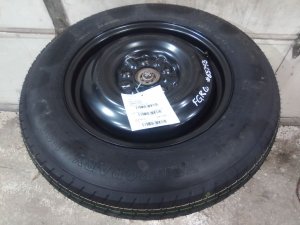 2018-2025 Mitsubishi Eclipse Cross Black 16x4 Emergency Compact Spare Steel Wheel (Used OEM)