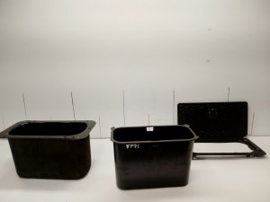 2010-2018 Ram 3500 Black Folding Cargo Trays - Rear, Left (Driver) (Used OEM)