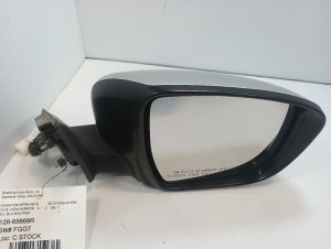 2014-2016 Nissan Rogue Black Power Door/Side View Mirror - Right (Passenger) (Used OEM)
