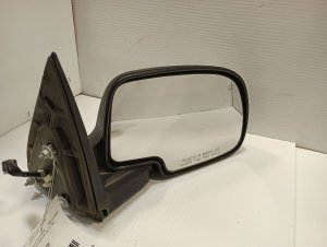 1999-2002 GMC Sierra 2500 HD Chrome Power Heated Door/Side View Mirror - Right (Passenger) (Used OEM)