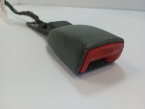 2005-2007 Toyota Tacoma Gray Bench Seat Belt Buckle - Front, Left (Driver) (Used OEM)