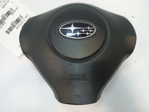 2008-2011 Subaru Impreza Black Steering Wheel Air Bag (Used OEM)