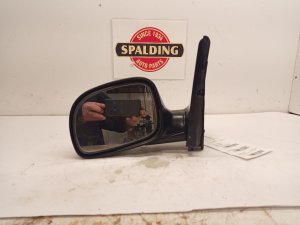 1996-2000 Plymouth Voyager Black Power Heated Door/Side View Mirror - Left (Driver) (Used OEM)