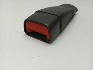 2000-2001 Dodge Ram 1500 Gray Seat Belt Buckle - Front, Right (Passenger) (Used OEM)