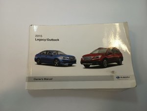 2015 Subaru Outback Owners Manual (Used OEM)