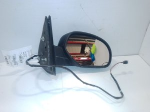 2007-2008 GMC Sierra 2500 HD Black Power Heated Folding Door/Side View Mirror with Signal and Puddle Lamp - Right (Passenger) (Used OEM)