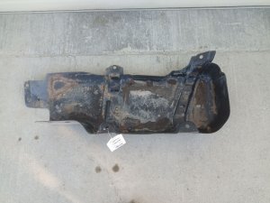 2007-2018 Jeep Wrangler Fuel Tank Skid Plate (Used OEM)