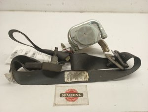 2005-2007 Nissan Xterra Black Seat Belt Assembly - Front, Right (Passenger) (Used OEM)