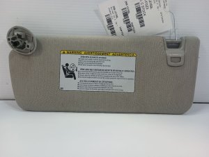 2016-2023 Toyota Tacoma Silver Sun Visor without Vanity Mirror - Left (Driver) (Used OEM)