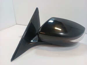2016-2020 Nissan Maxima Black Power Heated Door/Side View Mirror - Left (Driver) (Used OEM)