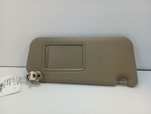 2010-2014 Toyota RAV4 Tan Illuminated Sun Visor - Right (Passenger) (Used OEM)