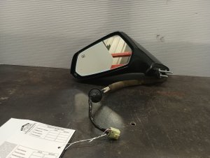 2010-2015 Chevrolet Camaro Black Power Heated Door/Side View Mirror - Left (Driver) (Used OEM)