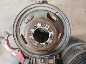 2011-2018 Ram 3500 17x6 Steel Wheel for Dual Rear Wheel (Used OEM)