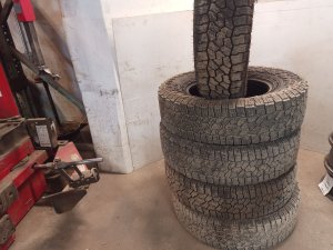 2011-2026 Ram 3500 Falken Wildpeak LT235/80R17 Tire (Used OEM)