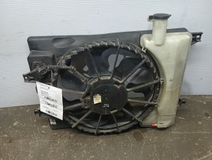 2016-2017 Hyundai Elantra GT Radiator and A/C Condenser Fan Motor Assembly (Used OEM)