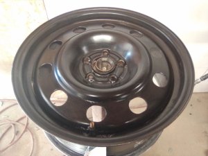 2013-2019 Ford Escape Black 17x7.5 Steel Wheel (Used OEM)