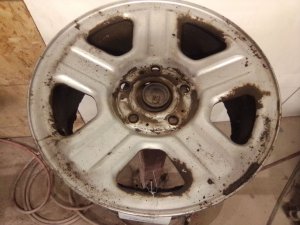 2007-2018 Jeep Wrangler Gray 16x7 Steel Wheel (Used OEM)