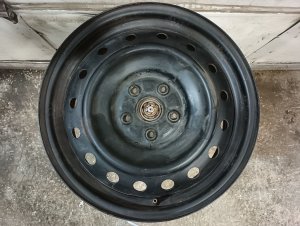 2020-2021 Subaru Impreza Black 17x7 Steel Spare Wheel (Used OEM)