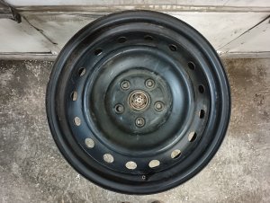 2020-2021 Subaru Impreza Black 17x7 Steel Spare Wheel (Used OEM)