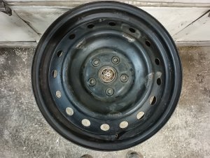 2020-2021 Subaru Impreza Black 17x7 Steel Spare Wheel (Used OEM)
