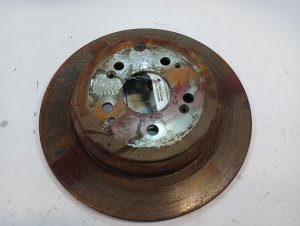 2009-2015 Honda Pilot Drilled and Slotted Disc Brake Kit - Rear (Used OEM)