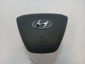 2017-2018 Hyundai Elantra Gray Steering Wheel Air Bag - Left (Driver) (Used OEM)