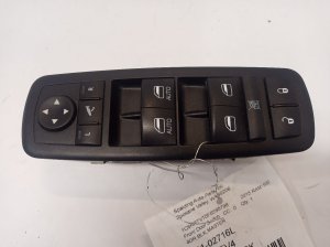 2013-2015 Ram 1500 Black Master Power Window and Door Lock Switch - Left (Driver) (Used OEM)