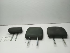 2013-2018 Ram 3500 Gray Seat Headrest Set - Rear (Used OEM)