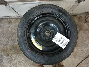 2017-2023 Subaru Impreza Black 16x4 Compact Spare Steel Wheel (Used OEM)