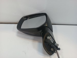 2012-2014 Subaru Impreza Black Power Door/Side View Mirror - Left (Driver) (Used OEM)