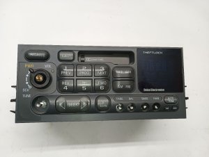 1995-1999 GMC C1500 AM/FM Cassette Radio with Automatic Tone Control (Used OEM)