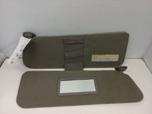 1995-1998 GMC C1500 Gray Sun Visor - Left (Driver) (Used OEM)