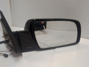 1992-1999 Chevrolet Suburban 2500 Black Side/Door Mirror - Right (Passenger) (Used OEM)