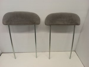 1995-2000 GMC C1500 Gray Headrest - Rear, Left (Driver) (Used OEM)