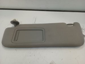 2012-2017 Toyota Camry Gray Sun Visor with Sunroof and Illuminated Vanity Mirror - Left (Driver) (Used OEM)