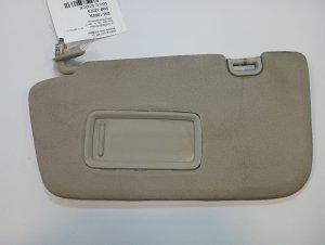  Subaru Impreza wrx Gray Sun Visor with Mirror - Left (Driver) (Used OEM)