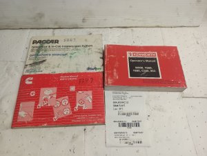 2013-2016 Kenworth T800 3-Piece Owners Manual Set (Used OEM)