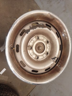 1994-2001 Dodge Ram 1500 Silver 16x7 10-Hole Styled Steel Wheel (Used OEM)